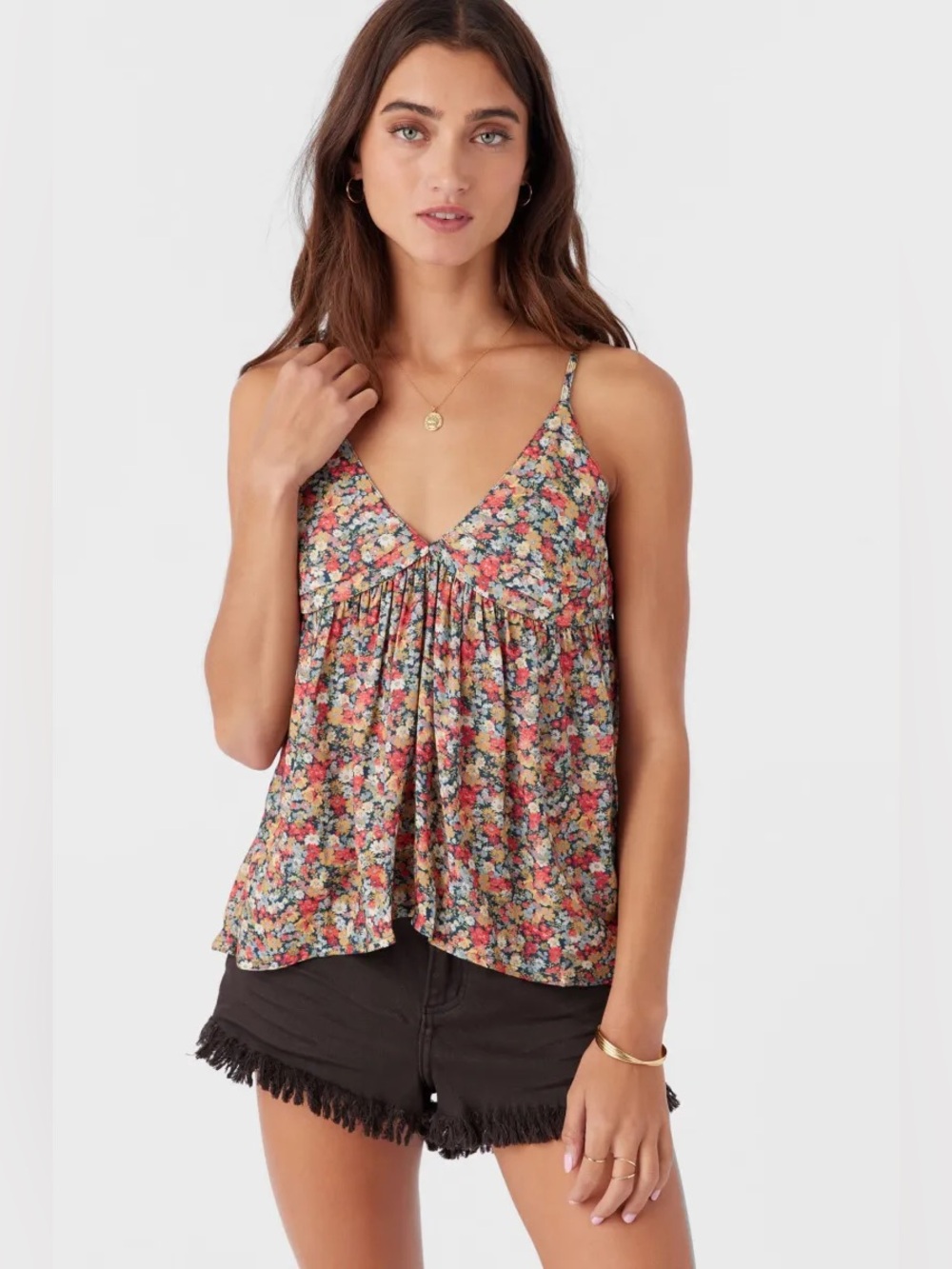 🌊O’NEILL Robynn Eden Ditsy Tank Top - Medium